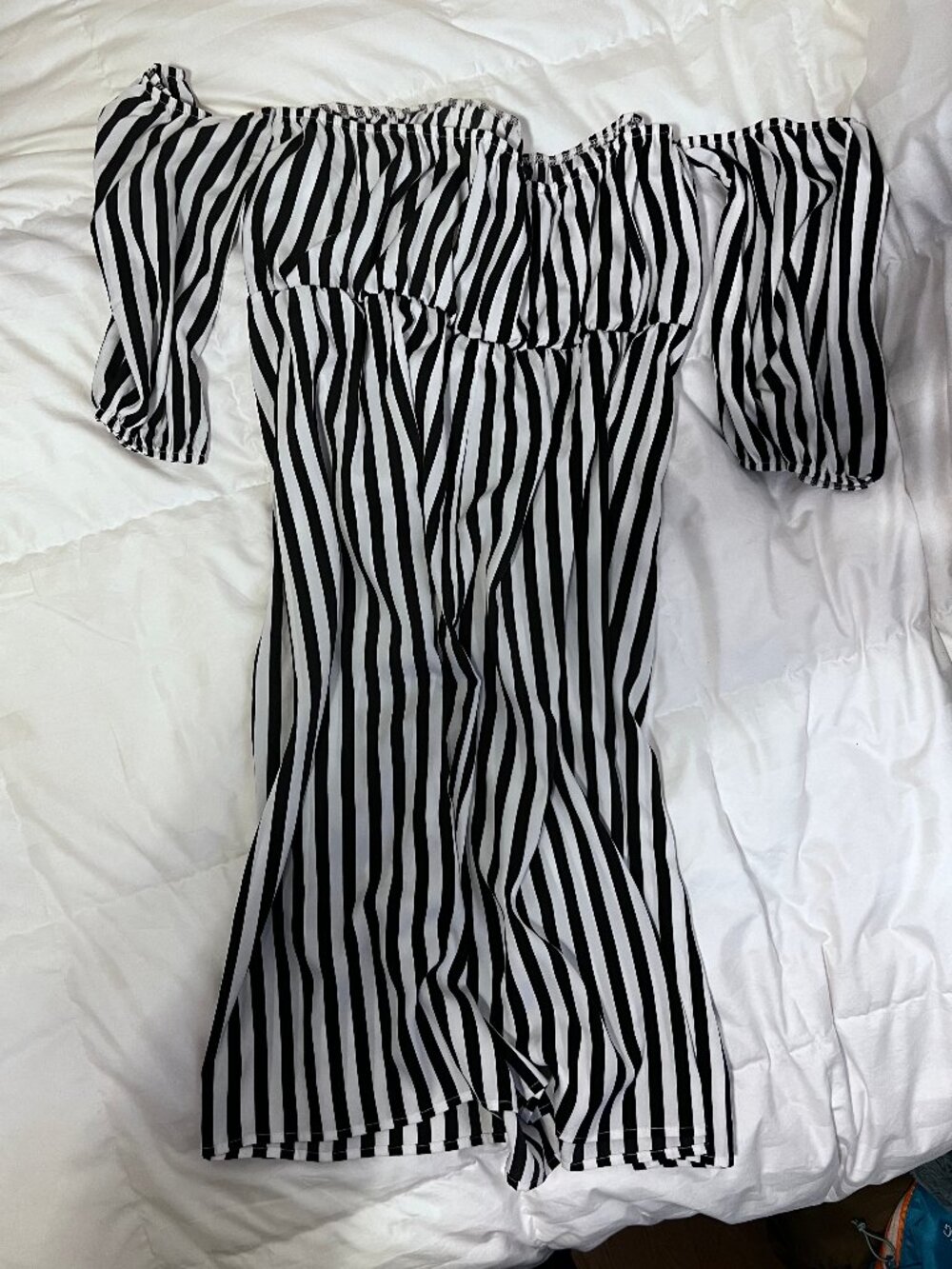 Black and White Dress
